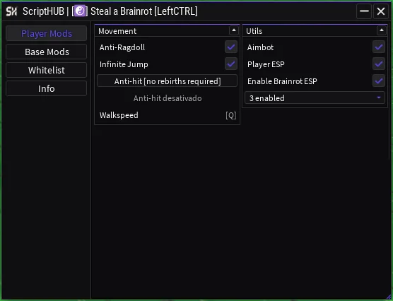 ScriptHUB - Steal a Brainrot thumbnail