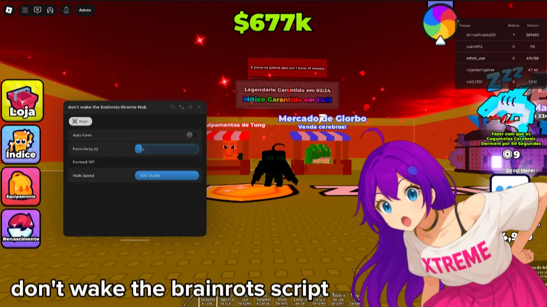 don't wake the brainrots script Farm Brainrot For value and shitty speed thumbnail